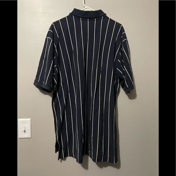 VINTAGE Polo Ralph Lauren short sleeve collar shirt XLT - Picture 4 of 4